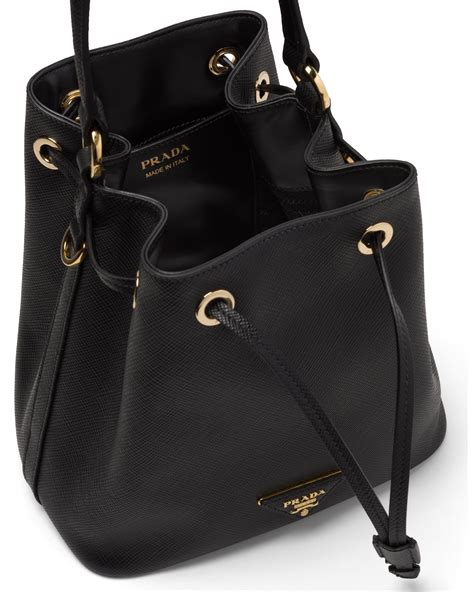 prada bucket bag saffiano|prada saffiano shoulder bag review.